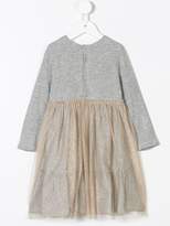 Thumbnail for your product : Il Gufo longsleeved tulle dress
