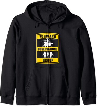 Forward Observations Group. By Air or By Land. FOG Zip Hoodie