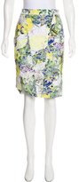 Thumbnail for your product : Erdem Floral Print Pencil Skirt