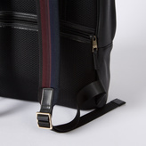 Thumbnail for your product : Paul Smith Men's Black Leather 'City Webbing' Backpack