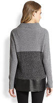 Thumbnail for your product : Lafayette 148 New York Colorblock Intarsia Sweater