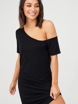 Thumbnail for your product : Very Off The ShoulderTunic - Black