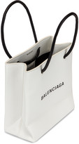 Thumbnail for your product : Balenciaga XXS Shopping Tote Bag in White | FWRD