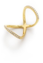 Thumbnail for your product : Fallon Jewelry Pave Infitiny Ring