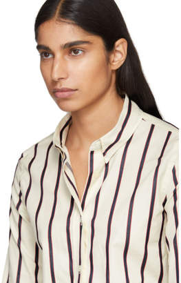 Isabel Marant Off-White Striped Ultana Shirt