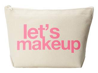 Dogeared Let's Makeup Lil Zip Bag Cosmetic Case