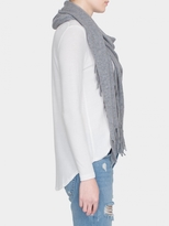 Thumbnail for your product : White + Warren Cashmere Fringe Scarf