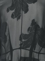 Thumbnail for your product : Derek Lam sheer floral print blouse