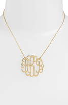 Thumbnail for your product : Argentovivo Personalized Large 3-Initial Letter Monogram Necklace