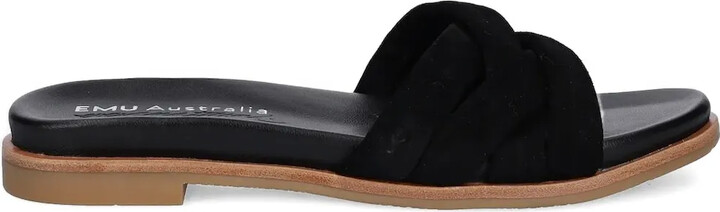 Emu Ikara crossover suede flat sandals