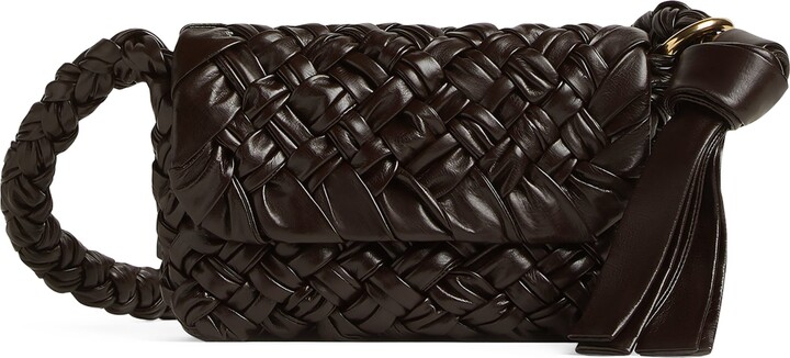 Bottega Veneta Small Leather Kalimero Città Shoulder Bag