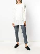 Thumbnail for your product : Fabiana Filippi layered knit jumper