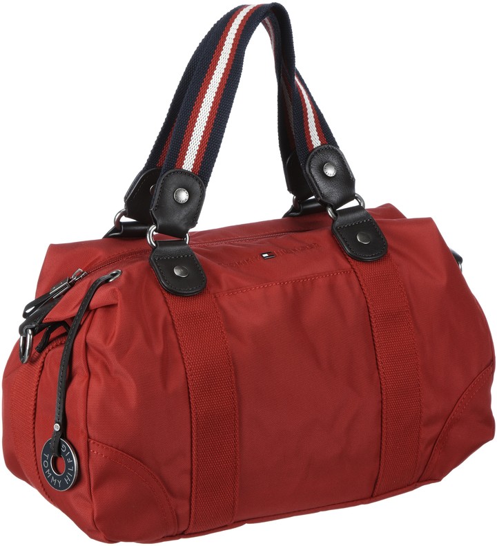 Tommy Hilfiger Women's Amanda Medium Duffle Bag Tango Red BW56919354 -  ShopStyle