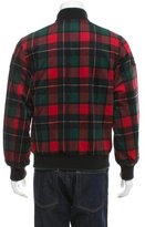 Thumbnail for your product : Opening Ceremony Plaid Varsity Jacket w/ Tags