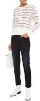 Thumbnail for your product : IRO Ronja Distressed High-rise Tapered Jeans