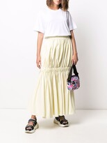 Thumbnail for your product : Sunnei Gathered Puffy Fitted Skirt
