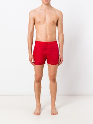 Moncler Side Stripe Swim Shorts