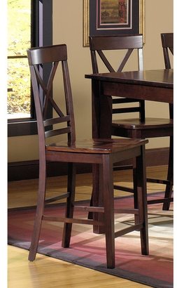 Progressive Winston Espresso Counter Dining Chairs (Set of 2)