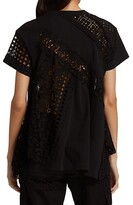 Thumbnail for your product : Sacai Embroidered Lace Pullover