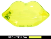 Thumbnail for your product : Lulu Guinness Neon Perspex Lips Clutch