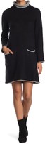 Thumbnail for your product : Max Studio Long Sleeve Shift Sweater Dress