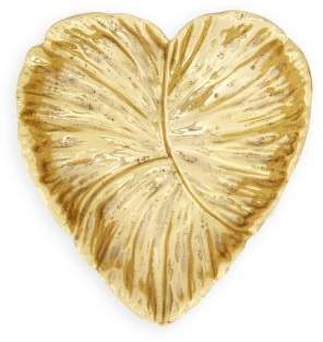 AERIN Textured Brass Heart Dish