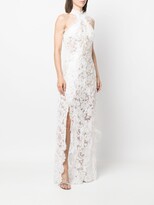 Thumbnail for your product : Ermanno Scervino Floral-Embroidered Halterneck Dress