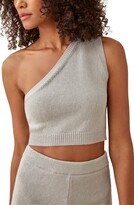 Thumbnail for your product : Reformation Roze One-Shoulder Crop Top & High Waist Shorts
