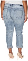 Thumbnail for your product : KUT from the Kloth Plus Size Catherine Boyfriend in Heartiness/Medium Base Wash Women's Jeans