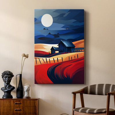 Ophelia & Co. LANDSCAPES Series CXIV -Custom Wrapped Gallery Cavas