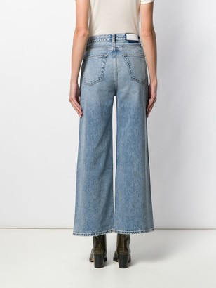 RE/DONE Wide-Leg Flared Jeans