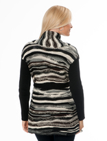 Thumbnail for your product : A Pea in the Pod LINE Belted Rib Knit Maternity Sweater Jacket