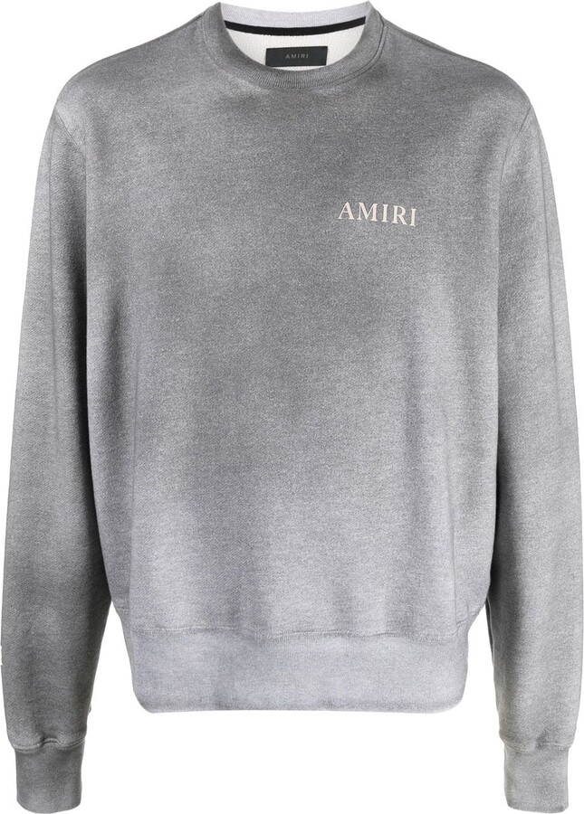 スウェット・トレーナー AMIRI CREW NECK SWEATSHIRT WITH DESTROYED EFFECT CREW NECK SWEATSHIRT WITH DESTROYED EFFECT – Suit Negozi Row