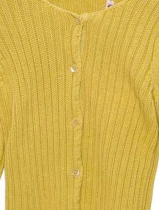 Bonpoint Girls' long Sleeve Knit Cardigan