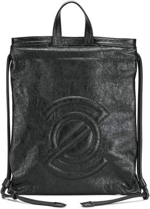 Zanellato logo embossed backpack