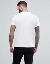 Thumbnail for your product : Farah Chestering Slim Fit Block Print T-Shirt in White