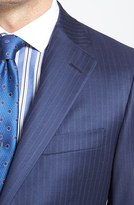 Thumbnail for your product : Hickey Freeman 'Beacon' Classic Fit Stripe Suit