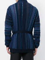 Thumbnail for your product : Laneus jacquard pattern knit cardigan