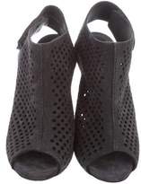 Thumbnail for your product : Pedro Garcia Suede Cutout Sandals