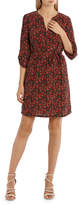 Thumbnail for your product : Shirt Dress With Waist Tie - Rose Ditsy
