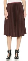Thumbnail for your product : Theory Pleated Jersey Zeyn Skirt