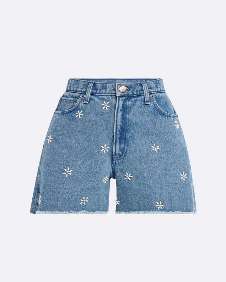 Aspen Embellished Denim Shorts