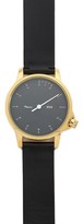 Thumbnail for your product : Miansai M24 Black Dial Watch on Leather Band