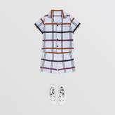 Thumbnail for your product : Burberry Childrens Windowpane Check Cotton Tailored Shorts