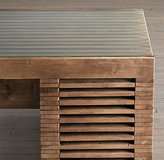 Thumbnail for your product : Restoration Hardware Reclaimed Timber Slat Desk