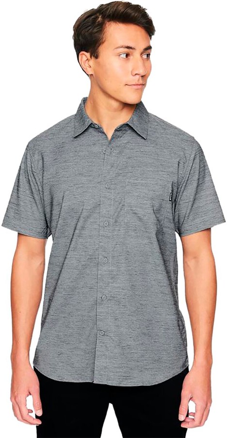 hurley dri fit button down