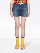 Thumbnail for your product : Gucci Mini Denim Shorts