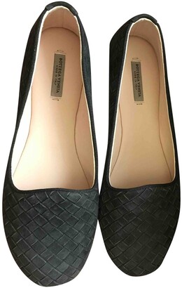 Bottega Veneta Tower Leather Shoes in Brown Womens Shoes Flats and flat shoes Ballet flats and ballerina shoes 