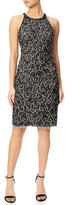 Thumbnail for your product : Adrianna Papell AP1E200183 Swirl Motif Sheath Dress