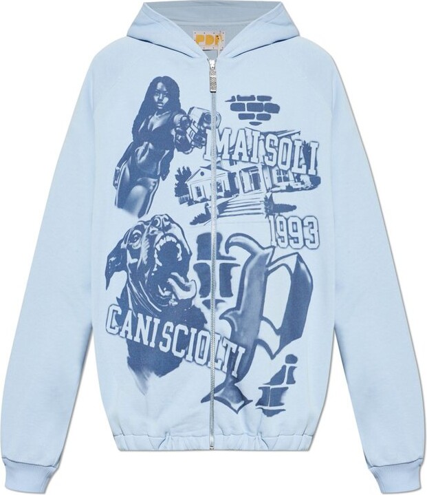PDF Graphic Zip-Up Hoodie